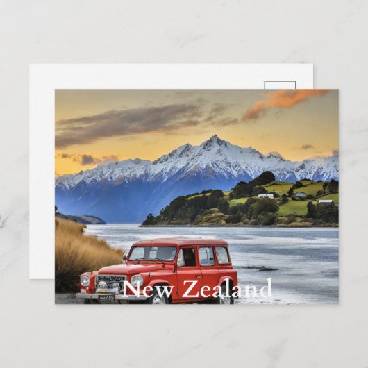 Neuseeland (2) postkarte (Vorne/Hinten)