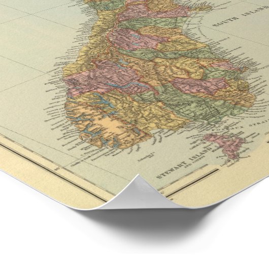 Neuseeland 3 poster (Ecke)