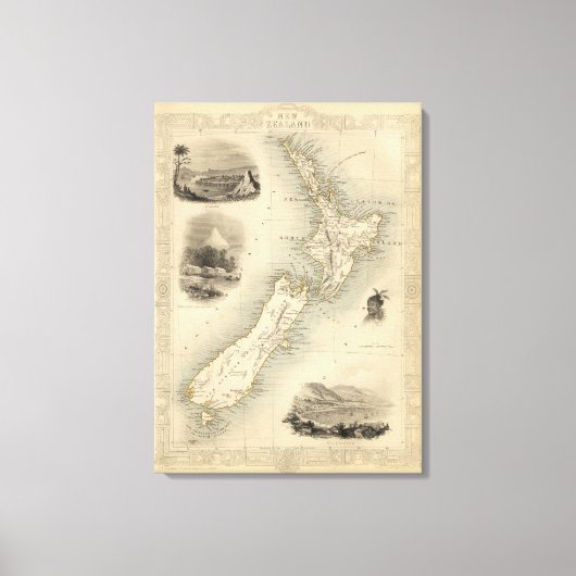 Neuseeland 4 leinwanddruck (Vorderseite)