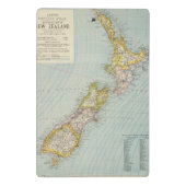 Neuseeland 4 mini klemmbrett (Rückseite)