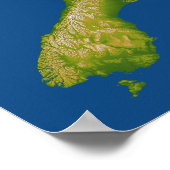 Neuseeland 4 poster (Ecke)