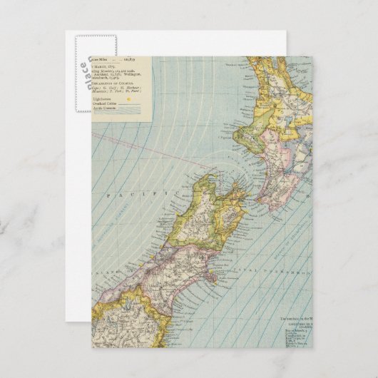 Neuseeland 4 postkarte (Vorne/Hinten)