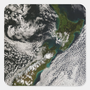 Neuseeland 5 quadratischer aufkleber