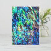 Neuseeland Abalone Paua Muschel Muster 1 (Stehend Vorderseite)