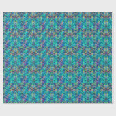 Neuseeland Abalone Paua Muschel Muster 1 Geschenkpapier (Flach)