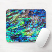 Neuseeland Abalone Paua Muschel Muster 1 Mousepad (Mit Mouse)