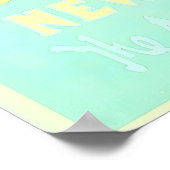 Neuseeland Anglerparadies Vintage-Reiseposter Poster (Ecke)