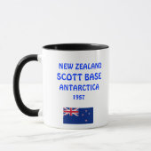 Neuseeland Antarktis Scott Station Tasse (Links)
