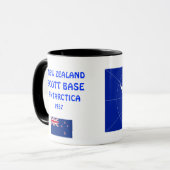 Neuseeland Antarktis Scott Station Tasse (Vorderseite Links)