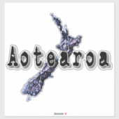 Neuseeland - Aotearoa Aufkleber (Blatt)