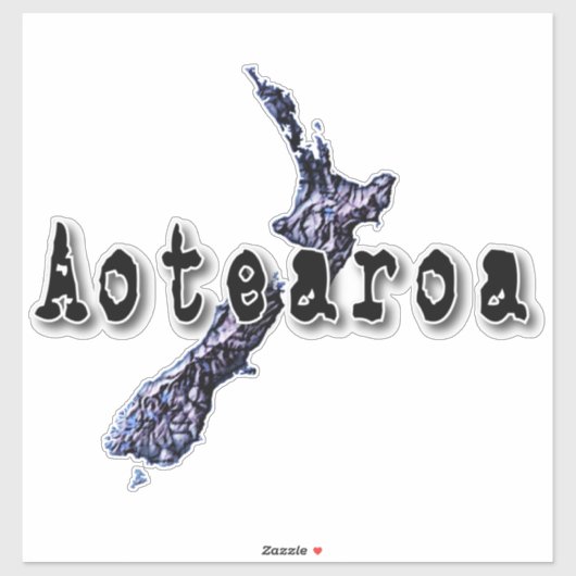 Neuseeland - Aotearoa Aufkleber (Blatt)