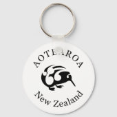 Neuseeland Aotearoa KIWI Schlüsselanhänger (Vorderseite)