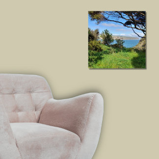 Neuseeland Auckland Coastal Omanawanui Track Poster