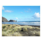Neuseeland Auckland Summer Piha Beach Fotodruck (Vorne)
