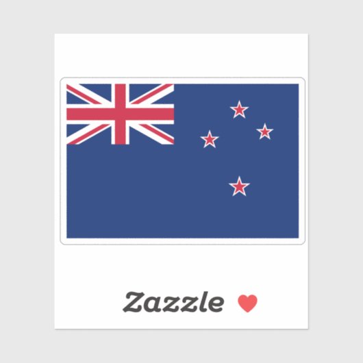 Neuseeland Aufkleber (Blatt)