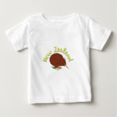 Neuseeland Baby T-shirt (Vorderseite)