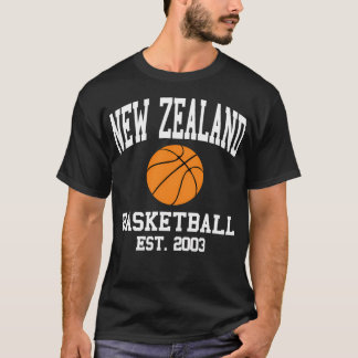 Neuseeland Basketball T-Shirt