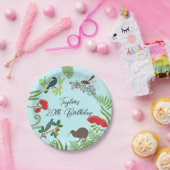 Neuseeland Bird Birthday Pappteller (Party)