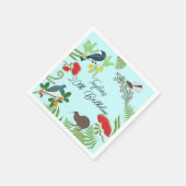 Neuseeland Bird Birthday Serviette (Ecke)