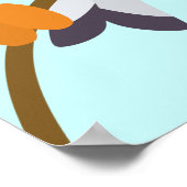 Neuseeland Bird Birthday Willkommen Poster (Ecke)