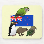 Neuseeland Birdorables Mousepad (Vorne)