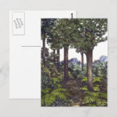 Neuseeland Bush Postkarte (Vorne/Hinten)