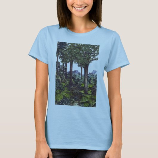 Neuseeland Bush von Lynda Vugler T-Shirt (Vorderseite)