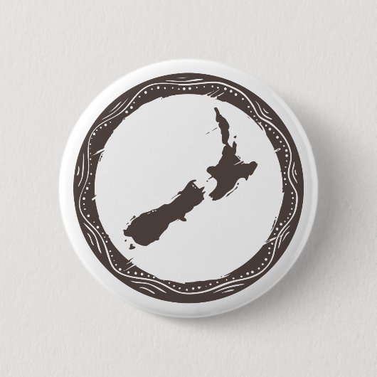 Neuseeland Button (Vorderseite)