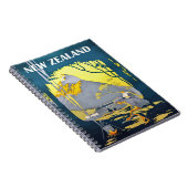 Neuseeland, Camping im Wald, Notizblock (Rechte Seite)