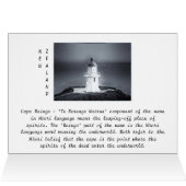 Neuseeland - Cape Reinga Lighthouse, Holiday Card (Innenansicht Horizontal (Oben))