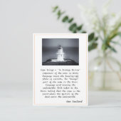 Neuseeland - Cape Reinga Lighthouse / Maori tree Postkarte (Stehend Vorderseite)