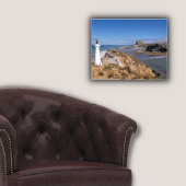 Neuseeland Castlepoint Lighthouse Fotodruck