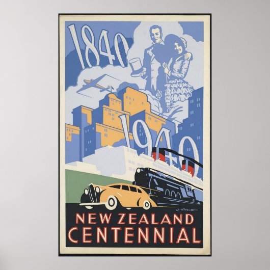 Neuseeland Centennial Poster (Vorne)