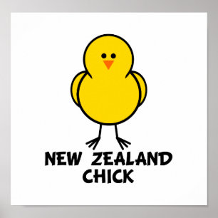 Neuseeland Chick Poster