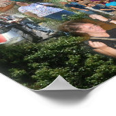 Neuseeland Collage Poster (Ecke)