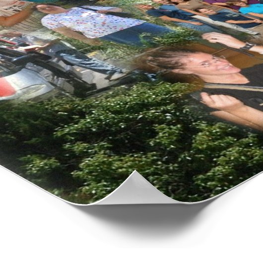 Neuseeland Collage Poster (Ecke)