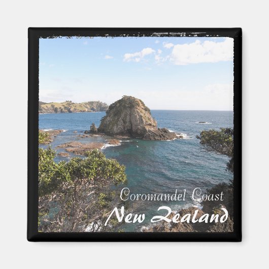 Neuseeland, Coromandel Coast, Insel (Magnet) Magnet (Vorne)