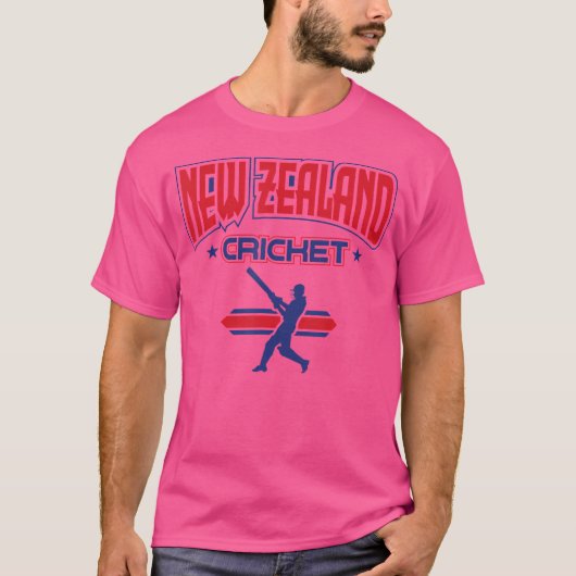 Neuseeland Cricket T-Shirt (Vorderseite)