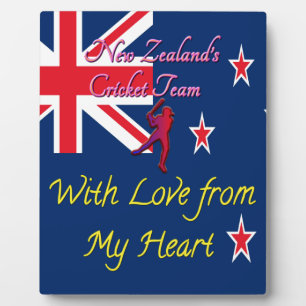 Neuseeland Cricket-Team: Liebe aus meinem Herzen K Fotoplatte