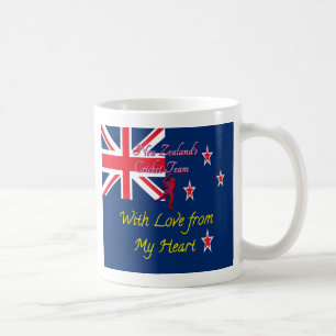 Neuseeland Cricket-Team: Liebe aus meinem Herzen K Kaffeetasse