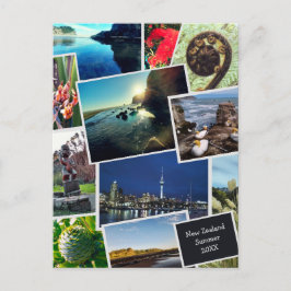 Neuseeland Custom Foto Collage Postcard Postkarte