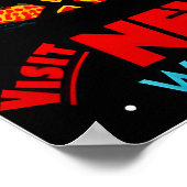 Neuseeland-Druck-Reiseplakat Maori Ar Poster (Ecke)