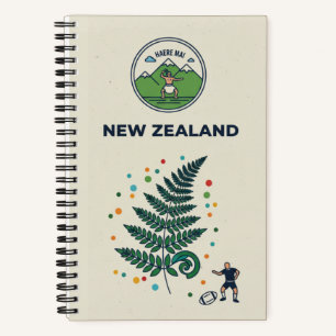Neuseeland-Erbe & Aotearoa-Abenteuer: Reise  Notizblock