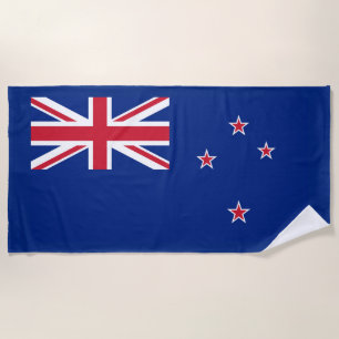 Neuseeland Flag Beach Handtuch