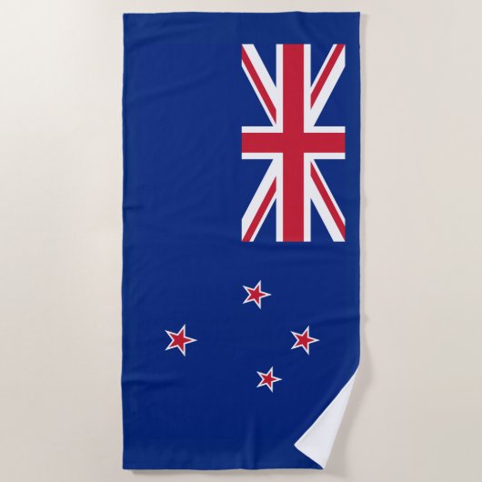Neuseeland Flag Beach Handtuch (Vorderseite)