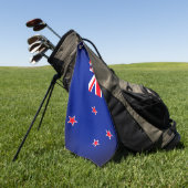Neuseeland Flag Golf Handtuch (Gras)