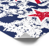 Neuseeland FLAG KCALIMA Effekt von Masanser Poster (Ecke)