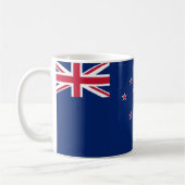 Neuseeland Flag Keramik Kaffee Tasse (Links)