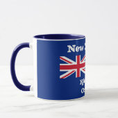 Neuseeland Flag & Kia Ora Kaffee Tasse / Zealand (Links)