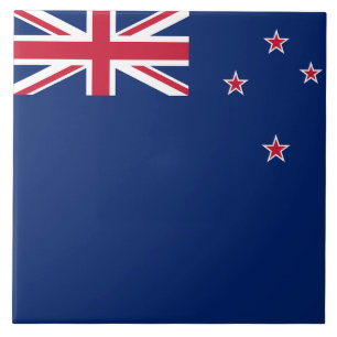 Neuseeland Flag Tile Fliese